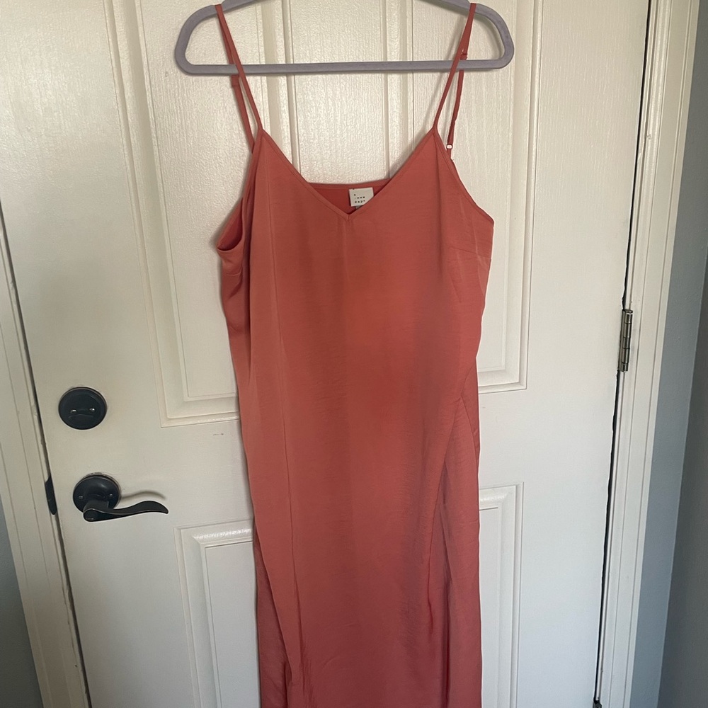 A New Day Coral Slip Dress